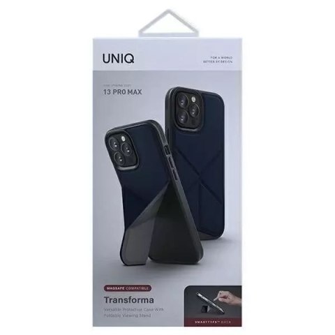 UNIQ UNIQ etui Transforma iPhone 13 Pro Max 6,7" niebieski/electric blue MagSafe UNIQ UNIQ etui Transforma iPhone 13 Pro Max 6,7" niebieski/electric blue MagSafe