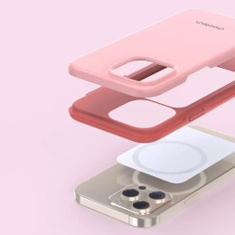 Choetech Choetech MFM Anti-drop case etui Made For MagSafe do iPhone 13 Pro Max różowy (PC0114-MFM-PK)