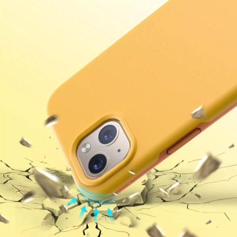 Choetech Choetech MFM Anti-drop case etui Made For MagSafe do iPhone 13 mini pomarańczowy (PC0111-MFM-YE) Choetech Choetech MFM Anti-drop case etui Made For MagSafe do iPhone 13 mini pomarańczowy (PC0111-MFM-YE)