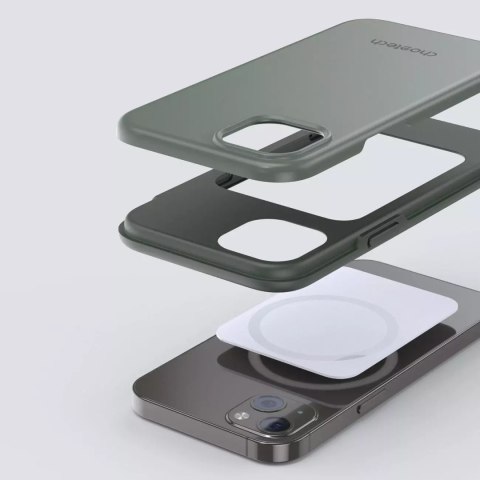 Choetech Choetech MFM Anti-drop case etui Made For MagSafe do iPhone 13 mini zielony (PC0111-MFM-GN) Choetech Choetech MFM Anti-drop case etui Made For MagSafe do iPhone 13 mini zielony (PC0111-MFM-GN)