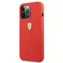 Ferrari Ferrari FESSIHCP13XRE iPhone 13 Pro Max 6,7" czerwony/red hardcase Silicone