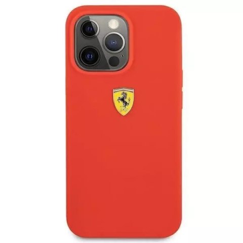 Ferrari Ferrari FESSIHCP13XRE iPhone 13 Pro Max 6,7" czerwony/red hardcase Silicone Ferrari Ferrari FESSIHCP13XRE iPhone 13 Pro Max 6,7" czerwony/red hardcase Silicone