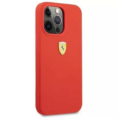 Ferrari Ferrari FESSIHCP13XRE iPhone 13 Pro Max 6,7" czerwony/red hardcase Silicone Ferrari Ferrari FESSIHCP13XRE iPhone 13 Pro Max 6,7" czerwony/red hardcase Silicone