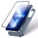 Joyroom Joyroom 360 Full Case etui pokrowiec do iPhone 13 Pro obudowa na tył i przód + szkło hartowane szary (JR-BP935 tranish)