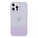 Kingxbar Kingxbar Plain Series etui pokrowiec do iPhone 13 Pro silikonowa obudowa fioletowy