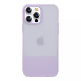 Kingxbar Kingxbar Plain Series etui pokrowiec do iPhone 13 Pro silikonowa obudowa fioletowy