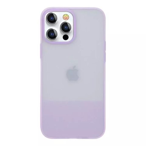 Kingxbar Kingxbar Plain Series etui pokrowiec do iPhone 13 Pro silikonowa obudowa fioletowy Kingxbar Kingxbar Plain Series etui pokrowiec do iPhone 13 Pro silikonowa obudowa fioletowy