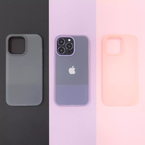 Kingxbar Kingxbar Plain Series etui pokrowiec do iPhone 13 Pro silikonowa obudowa fioletowy Kingxbar Kingxbar Plain Series etui pokrowiec do iPhone 13 Pro silikonowa obudowa fioletowy