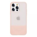 Kingxbar Kingxbar Plain Series etui pokrowiec do iPhone 13 Pro silikonowa obudowa różowy