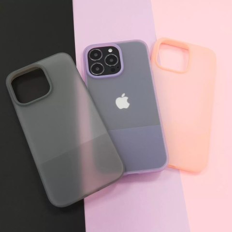 Kingxbar Kingxbar Plain Series etui pokrowiec do iPhone 13 Pro silikonowa obudowa różowy Kingxbar Kingxbar Plain Series etui pokrowiec do iPhone 13 Pro silikonowa obudowa różowy