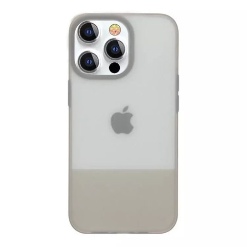 Kingxbar Kingxbar Plain Series etui pokrowiec do iPhone 13 silikonowa obudowa szary Kingxbar Kingxbar Plain Series etui pokrowiec do iPhone 13 silikonowa obudowa szary