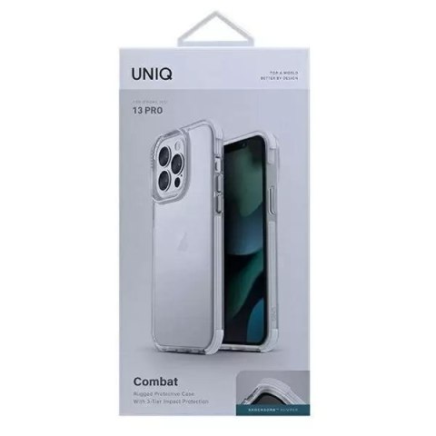UNIQ UNIQ etui Combat iPhone 13 Pro / 13 6,1" biały/white UNIQ UNIQ etui Combat iPhone 13 Pro / 13 6,1" biały/white