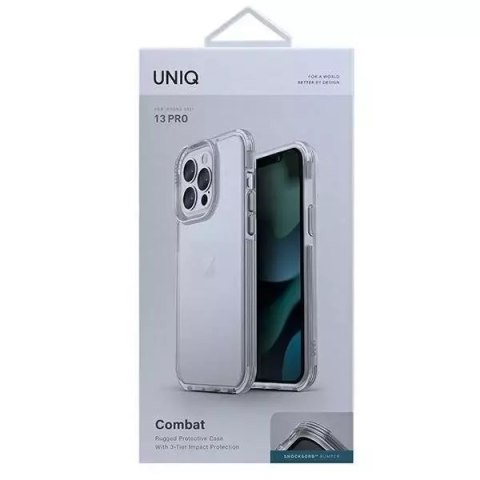 UNIQ UNIQ etui Combat iPhone 13 Pro / 13 6,1" przezroczysty/crystal clear UNIQ UNIQ etui Combat iPhone 13 Pro / 13 6,1" przezroczysty/crystal clear