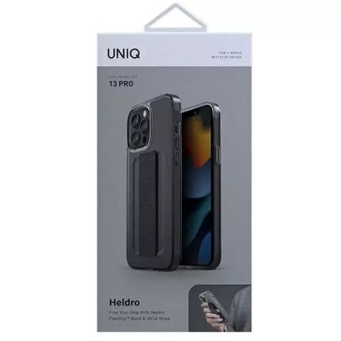 UNIQ UNIQ etui Heldro iPhone 13 Pro / 13 6,1" dymny/smoke UNIQ UNIQ etui Heldro iPhone 13 Pro / 13 6,1" dymny/smoke