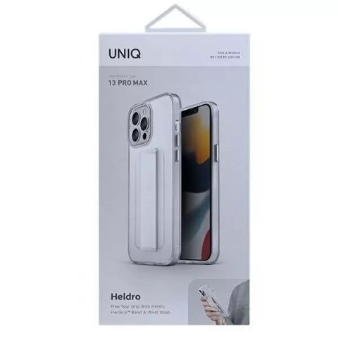 UNIQ UNIQ etui Heldro iPhone 13 Pro Max 6,7" przezroczysty/clear UNIQ UNIQ etui Heldro iPhone 13 Pro Max 6,7" przezroczysty/clear
