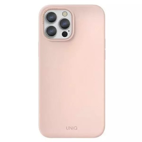 UNIQ UNIQ etui Lino Hue iPhone 13 Pro / 13 6,1" różowy/blush pink MagSafe UNIQ UNIQ etui Lino Hue iPhone 13 Pro / 13 6,1" różowy/blush pink MagSafe