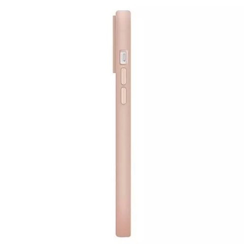 UNIQ UNIQ etui Lino Hue iPhone 13 Pro / 13 6,1" różowy/blush pink MagSafe UNIQ UNIQ etui Lino Hue iPhone 13 Pro / 13 6,1" różowy/blush pink MagSafe