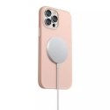 UNIQ UNIQ etui Lino Hue iPhone 13 Pro / 13 6,1" różowy/blush pink MagSafe