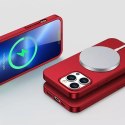 Joyroom Joyroom 360 Full Case etui pokrowiec do iPhone 13 Pro Max obudowa na tył i przód + szkło hartowane czerwony (JR-BP928 red)