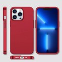 Joyroom Joyroom 360 Full Case etui pokrowiec do iPhone 13 Pro Max obudowa na tył i przód + szkło hartowane czerwony (JR-BP928 red)