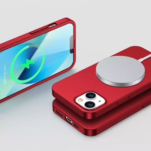 Joyroom Joyroom 360 Full Case etui pokrowiec do iPhone 13 obudowa na tył i przód + szkło hartowane czerwony (JR-BP927 red) Joyroom Joyroom 360 Full Case etui pokrowiec do iPhone 13 obudowa na tył i przód + szkło hartowane czerwony (JR-BP927 red)