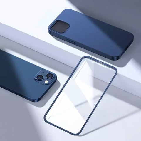 Joyroom Joyroom 360 Full Case etui pokrowiec do iPhone 13 obudowa na tył i przód + szkło hartowane niebieski (JR-BP927 blue) Joyroom Joyroom 360 Full Case etui pokrowiec do iPhone 13 obudowa na tył i przód + szkło hartowane niebieski (JR-BP927 blue)