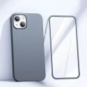 Joyroom Joyroom 360 Full Case etui pokrowiec do iPhone 13 obudowa na tył i przód + szkło hartowane szary (JR-BP927 tarnish)