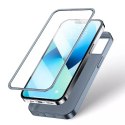 Joyroom Joyroom 360 Full Case etui pokrowiec do iPhone 13 obudowa na tył i przód + szkło hartowane szary (JR-BP927 tarnish)