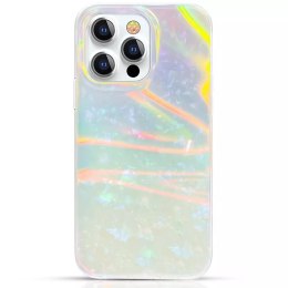 Kingxbar Kingxbar Shell Series luksusowe eleganckie etui na iPhone 13 Pro perłowy-miętowy