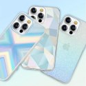 Kingxbar Kingxbar Streamer Series luksusowe eleganckie etui na iPhone 13 Pro niebieski (Triangle)