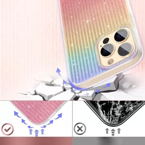 Kingxbar Kingxbar Travel Series luksusowe eleganckie etui na iPhone 13 Pro pomarańczowy (Sunset) Kingxbar Kingxbar Travel Series luksusowe eleganckie etui na iPhone 13 Pro pomarańczowy (Sunset)
