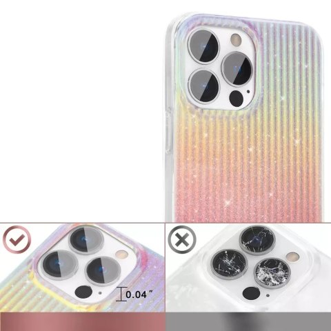 Kingxbar Kingxbar Travel Series luksusowe eleganckie etui na iPhone 13 Pro pomarańczowy (Sunset) Kingxbar Kingxbar Travel Series luksusowe eleganckie etui na iPhone 13 Pro pomarańczowy (Sunset)