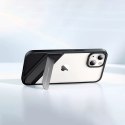 UGreen Ugreen Fusion Kickstand Case sztywne etui z żelową ramką i podstawką do iPhone 13 Pro czarny (90153)