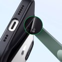 UGreen Ugreen Fusion Kickstand Case sztywne etui z żelową ramką i podstawką do iPhone 13 Pro czarny (90153)