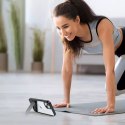 UGreen Ugreen Fusion Kickstand Case sztywne etui z żelową ramką i podstawką do iPhone 13 Pro czarny (90153)