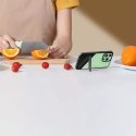 UGreen Ugreen Fusion Kickstand Case sztywne etui z żelową ramką i podstawką do iPhone 13 Pro czarny (90153)