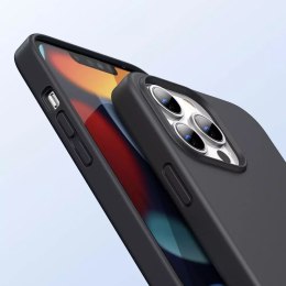 UGreen Ugreen Protective Silicone Case gumowe elastyczne silikonowe etui pokrowiec iPhone 13 Pro czarny