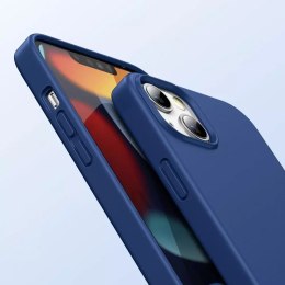 UGreen Ugreen Protective Silicone Case gumowe elastyczne silikonowe etui pokrowiec iPhone 13 niebieski