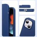 UGreen Ugreen Protective Silicone Case gumowe elastyczne silikonowe etui pokrowiec iPhone 13 niebieski