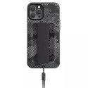 UNIQ UNIQ etui Heldro iPhone 12/12 Pro 6,1" czarny moro/charcoal camo Antimicrobial
