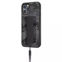 UNIQ UNIQ etui Heldro iPhone 12/12 Pro 6,1" czarny moro/charcoal camo Antimicrobial