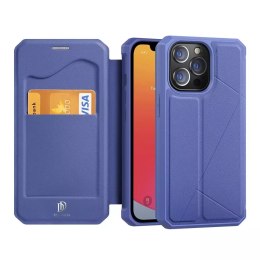 Dux Ducis DUX DUCIS Skin X kabura etui pokrowiec z klapką iPhone 13 Pro niebieski