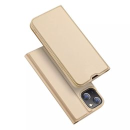 Dux Ducis Dux Ducis Skin Pro kabura etui pokrowiec z klapką iPhone 13 złoty