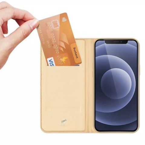 Dux Ducis Dux Ducis Skin Pro kabura etui pokrowiec z klapką iPhone 13 złoty Dux Ducis Dux Ducis Skin Pro kabura etui pokrowiec z klapką iPhone 13 złoty