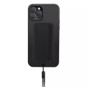 UNIQ UNIQ etui Heldro iPhone 12 Pro Max 6,7" czarny/midnight black Antimicrobial