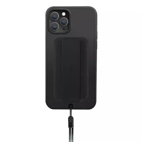 UNIQ UNIQ etui Heldro iPhone 12 Pro Max 6,7" czarny/midnight black Antimicrobial UNIQ UNIQ etui Heldro iPhone 12 Pro Max 6,7" czarny/midnight black Antimicrobial