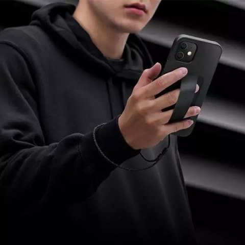 UNIQ UNIQ etui Heldro iPhone 12 Pro Max 6,7" czarny/midnight black Antimicrobial UNIQ UNIQ etui Heldro iPhone 12 Pro Max 6,7" czarny/midnight black Antimicrobial