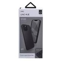 UNIQ UNIQ etui Lino Hue iPhone 12 Pro Max 6,7" czarny/ink black Antimicrobial