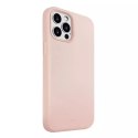 UNIQ UNIQ etui Lino Hue iPhone 12 Pro Max 6,7" różowy/blush pink Antimicrobial
