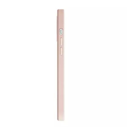 UNIQ UNIQ etui Lino Hue iPhone 12 Pro Max 6,7" różowy/blush pink Antimicrobial UNIQ UNIQ etui Lino Hue iPhone 12 Pro Max 6,7" różowy/blush pink Antimicrobial